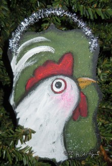 Chicken on Green